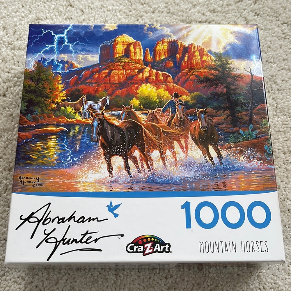 Cra-Z-Art brand puzzle. 1000 pieces.